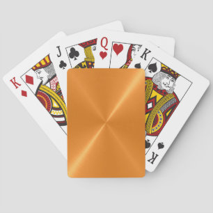 Cool Gold Stainless Shiny Metallic Playing Cards