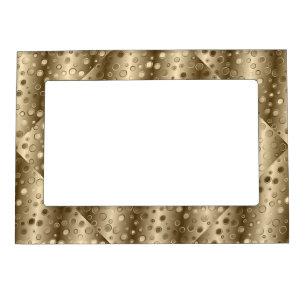 Cool Golden Design Magnetic Frame