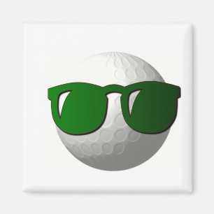 Cool Golf Ball Design Magnet