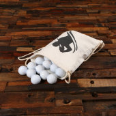 Cool Golfing Gift Set with Engraved Beer Glass (Front)