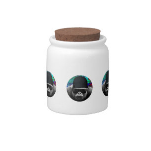Cool Gorilla Candy Jar