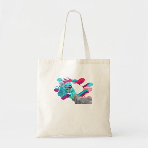 Cool Gorilla Monke Tag Vr Game Monke Tote Bag