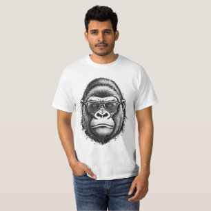 Cool gorilla style t shirt