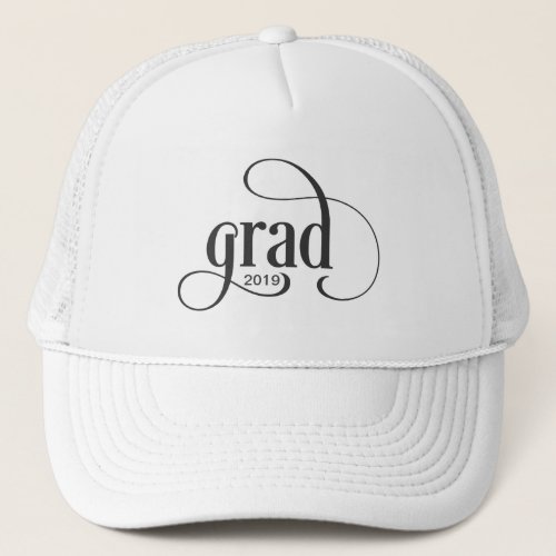Cool Grad Logo with Class Year Trucker Hat