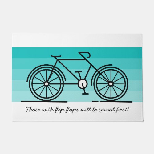 Cool Gradient Bicycle Mat