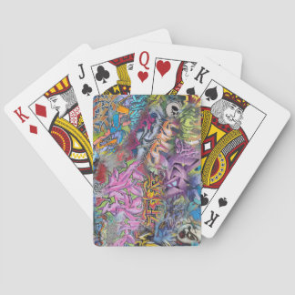 Cool Graffiti Street Art Abstract Poker Cards