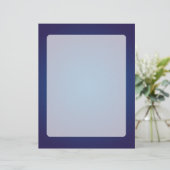 Cool Grainy Deep Blue Vignette (Standing Front)