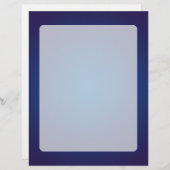 Cool Grainy Deep Blue Vignette (Front/Back)