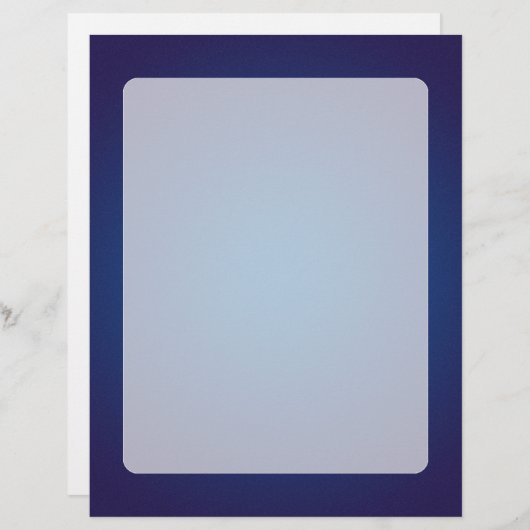 Cool Grainy Deep Blue Vignette (Front/Back)