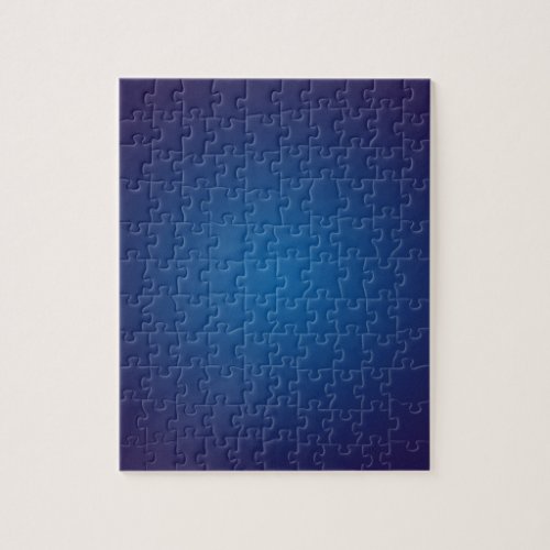 Cool Grainy Deep Blue Vignette Jigsaw Puzzle