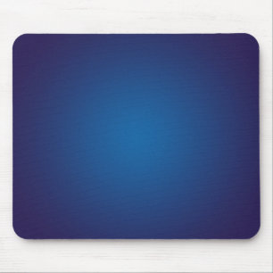 Cool Grainy Deep Blue Vignette Mouse Pad