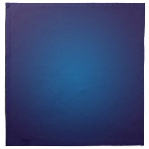 Cool Grainy Deep Blue Vignette Napkin