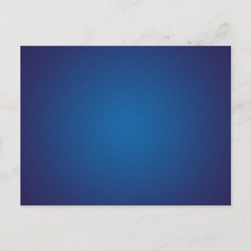 Cool Grainy Deep Blue Vignette Postcard