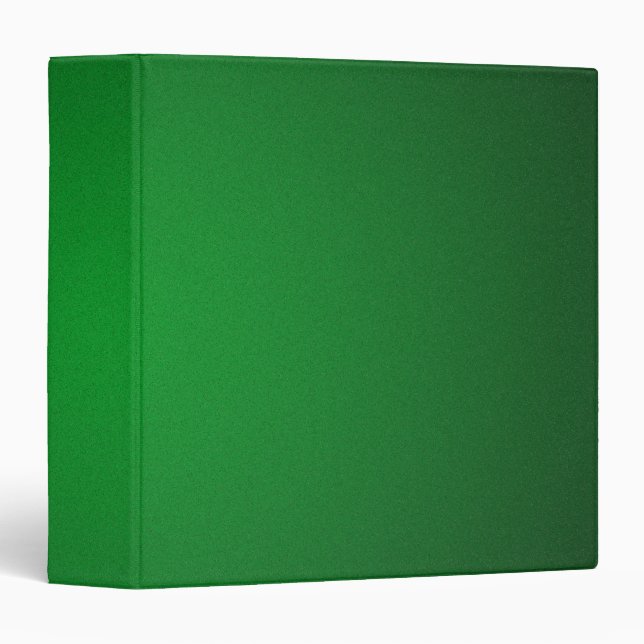 Cool Grainy Green-Black Vignette Binder (Front/Spine)