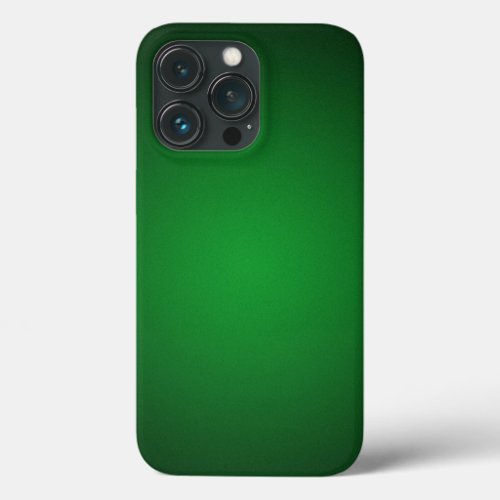 Cool Grainy Green_Black Vignette iPhone 13 Pro Case