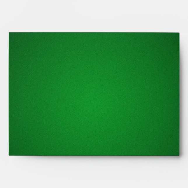 Cool Grainy Green-Black Vignette Envelope (Front)