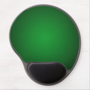 Cool Grainy Green-Black Vignette Gel Mouse Pad