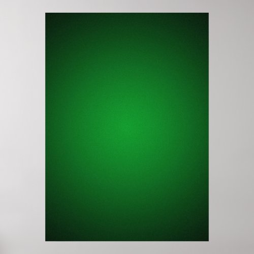 Cool Grainy Green_Black Vignette Poster