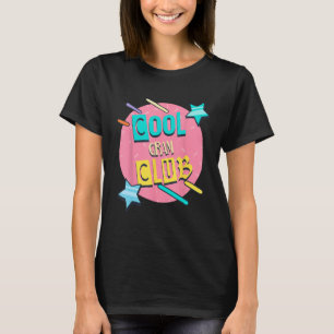 Cool Gram Club Grandma Humor Grandmom Family T-Shirt