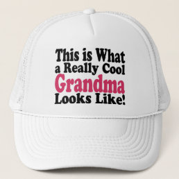 Cool Grandma Trucker Hat