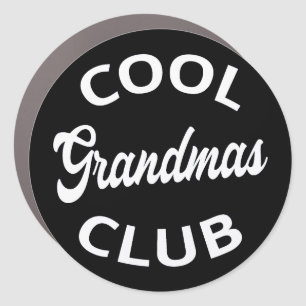 Cool Grandmas Club I Car Magnet