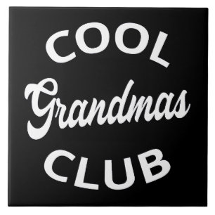Cool Grandmas Club I Ceramic Tile