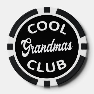Cool Grandmas Club I Poker Chips