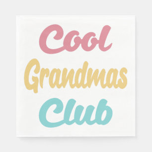 Cool Grandmas Club II Napkins