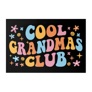 Cool Grandmas Club III Acrylic Print