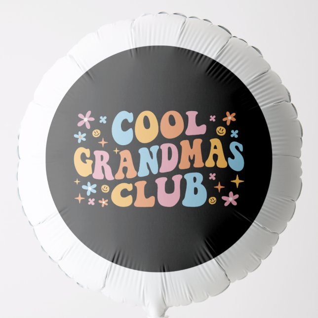 Cool Grandmas Club III Balloon (Front)
