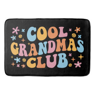 Cool Grandmas Club III Bath Mat