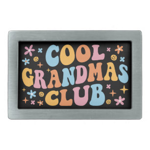 Cool Grandmas Club III Belt Buckle