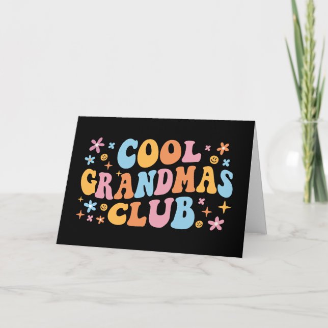 Cool Grandmas Club III Card (Front)