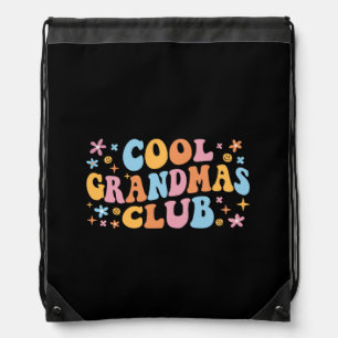 Cool Grandmas Club III Drawstring Bag