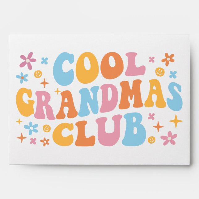 Cool Grandmas Club III Envelope (Front)