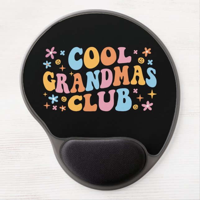 Cool Grandmas Club III Gel Mouse Pad (Front)