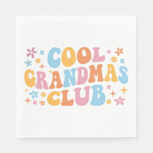 Cool Grandmas Club III Napkins