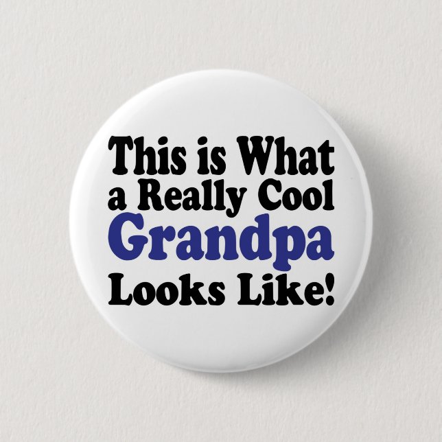 Cool Grandpa Button (Front)