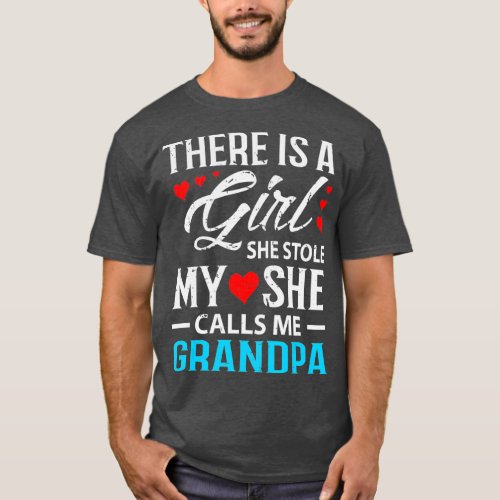Cool Grandpa from Granddaughter Fathers Day Gift T_Shirt