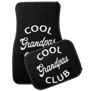 Cool Grandpas Club I Car Floor Mat