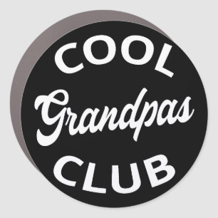 Cool Grandpas Club I Car Magnet