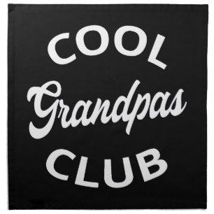 Cool Grandpas Club I Cloth Napkin