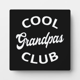 Cool Grandpas Club I Plaque