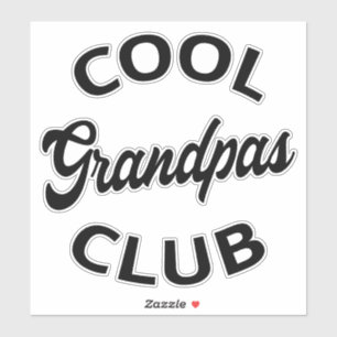 Cool Grandpas Club I Sticker