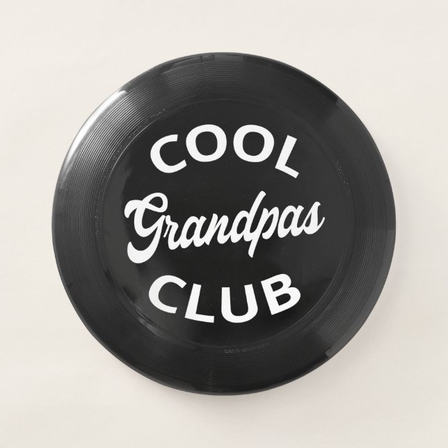 Cool Grandpas Club I Wham-O Frisbee (Front)