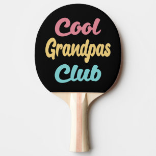 Cool Grandpas Club II Ping Pong Paddle