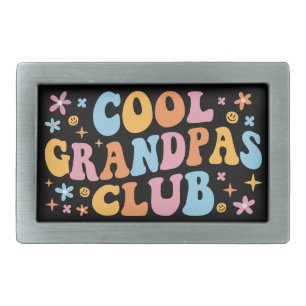 Cool Grandpas Club III Belt Buckle