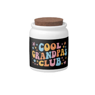 Cool Grandpas Club III Candy Jar