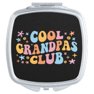 Cool Grandpas Club III Compact Mirror
