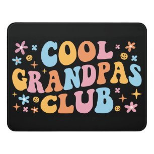 Cool Grandpas Club III Door Sign